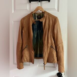 Danier Light Brown Leather Jacket